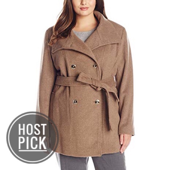 Calvin Klein Jackets & Blazers - Calvin Klein Wool Blend PeaCoat 2X